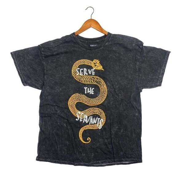 NIRVANA Other - Vintage Style Nirvana Serve The Servants Short Sleeve Crew Neck T Shirt XL Black